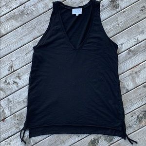 FEEL THE PIECE by TERRE JACOBS Black Tank